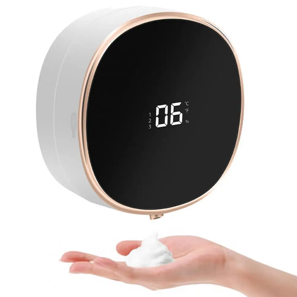 Home Bathroom Wall Soap Dispenser - Dokunmatik Düğmeli Elektrikli Sabunluk Temassız Elektrikli