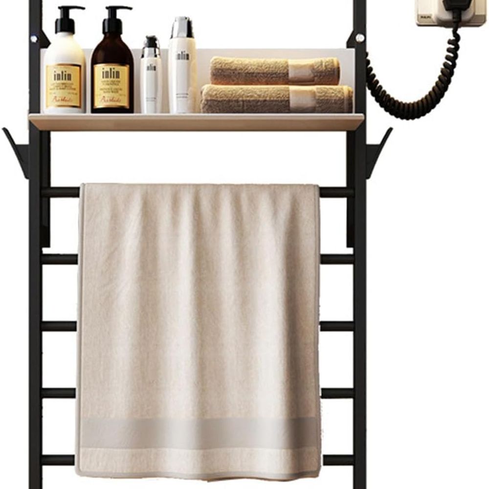 Towel Warmer Electric - Elektrikli Havlu Isıtıcı, Depolama Raflı Duvara