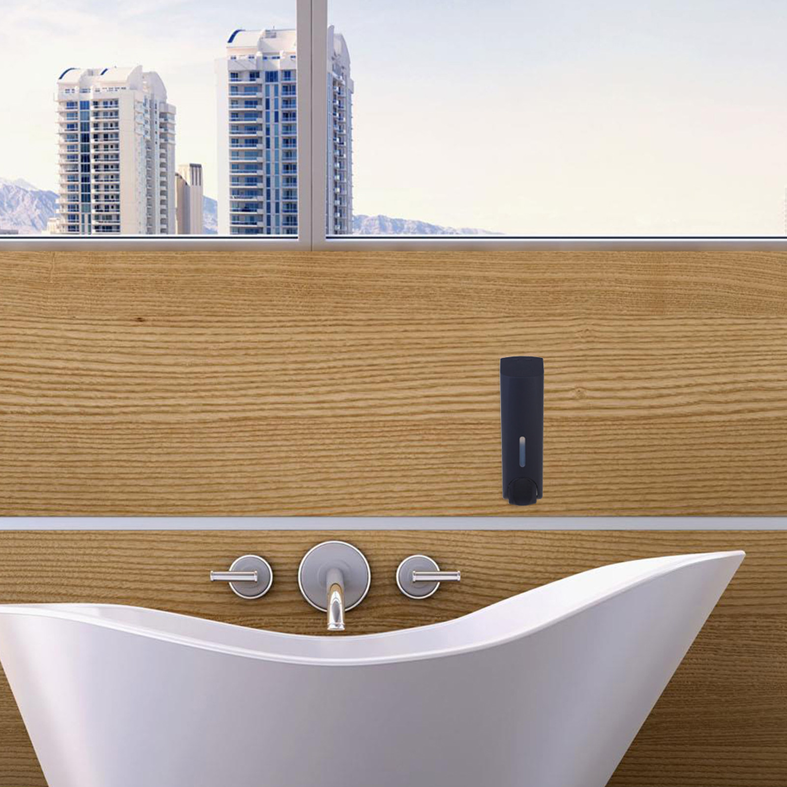 Home Bathroom Wall Soap Dispenser - 1 adet Premium duvara monte sabunluk