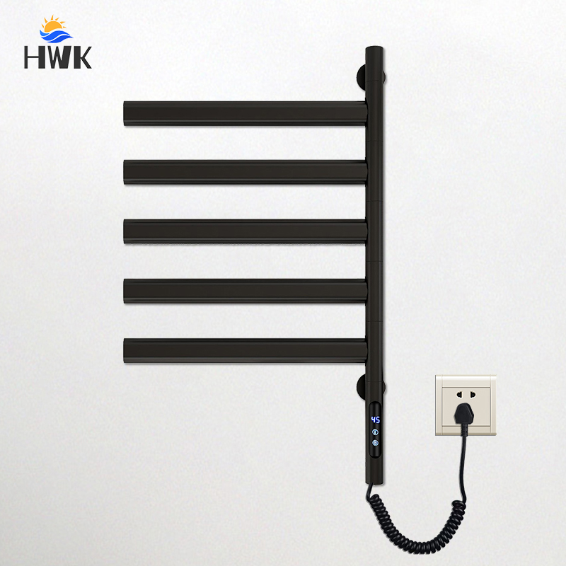 Towel Warmer Electric - Siyah/Beyaz/Gri Elektrikli Isıtmalı Havlu Demiri Sıcaklık