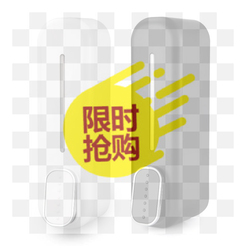 Home Bathroom Wall Soap Dispenser - Manuel Basmalı ABS Duvara Monte Sabun