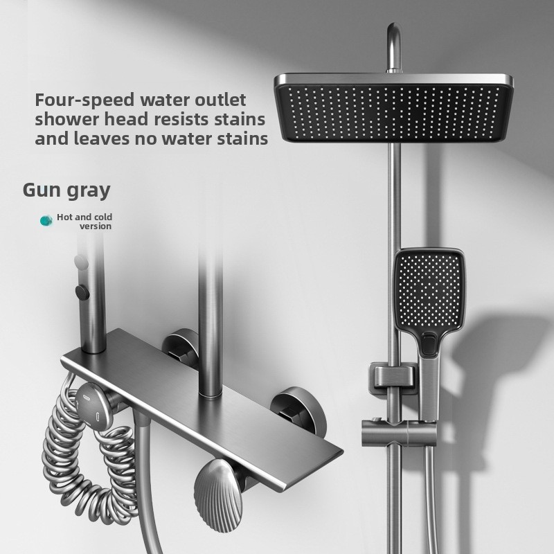 Home Bathroom Shower - Tamamen Bakır Gunmetal Duş Bataryası Seti