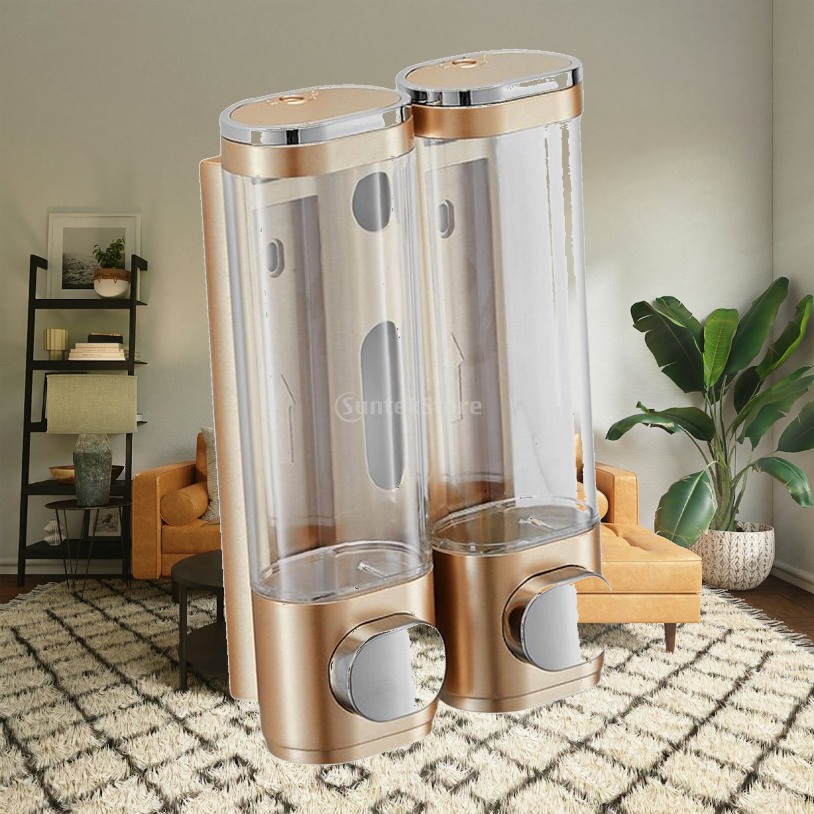 Home Bathroom Wall Soap Dispenser - Duvar Sabun Dispenseri Plastik Manuel El
