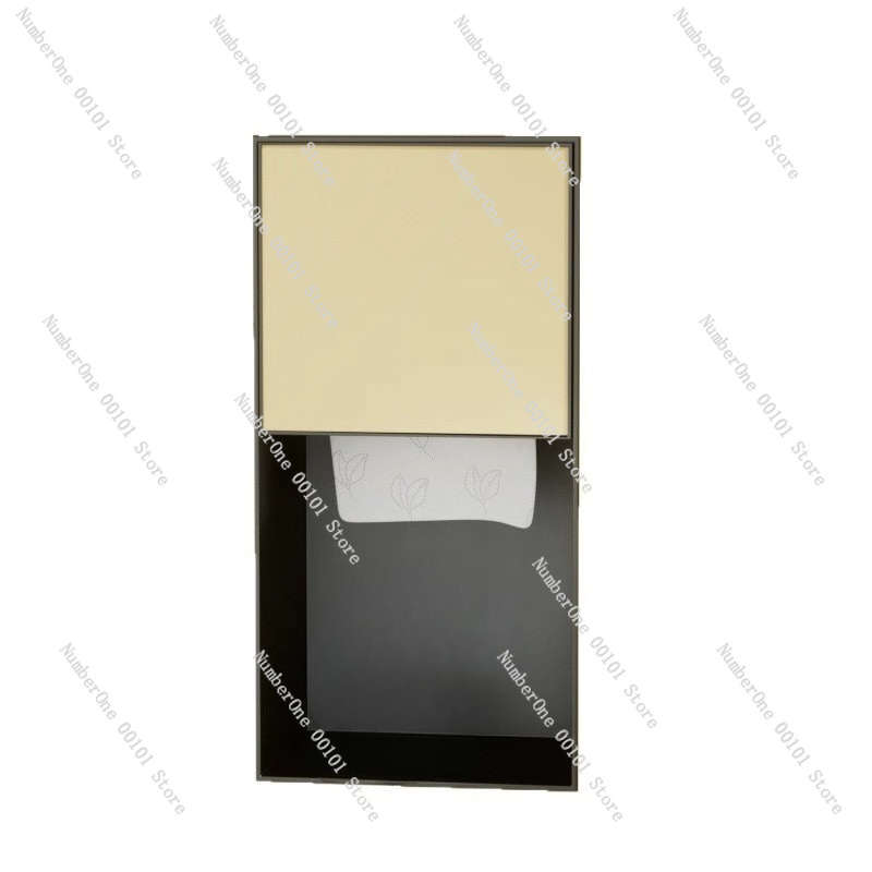 Toilet Paper Holder - 304 Paslanmaz Çelik Gömme Duvar Nişi