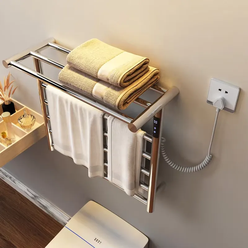 Towel Warmer Electric - Modern Banyo Elektrikli Havlu Isıtıcısı, Depolama