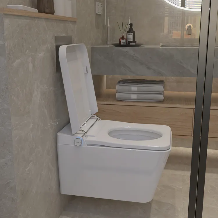 Home Bathroom Ware - Duvara Monte Akıllı Tuvalet Uygulama Kontrollü