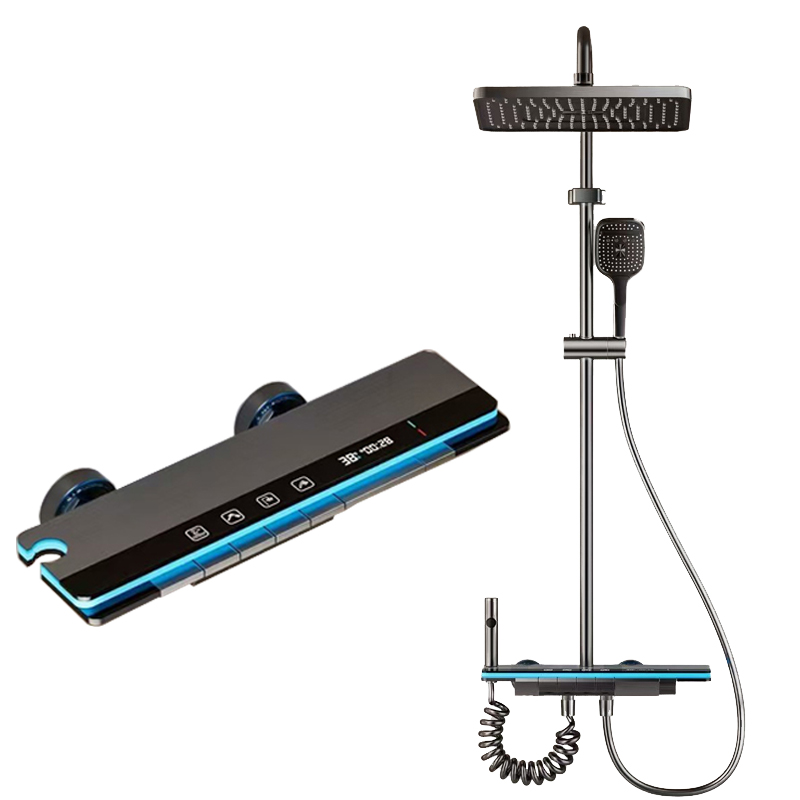 Home Bathroom Shower - Duş Başlığı Seti Tam Bakır Ev