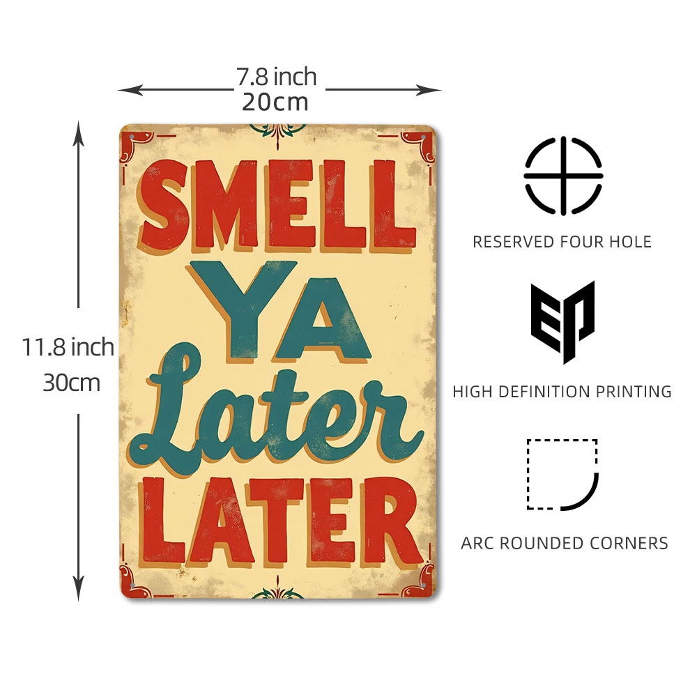 Komik Banyo Kuralları Vintage  - Home Bathroom Rules incelemesi ve fiyatı