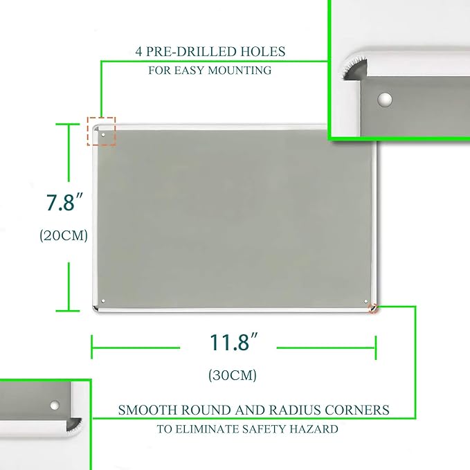 Cusde Tuvalet Kuralları Metal  - Home Bathroom Rules incelemesi ve fiyatı