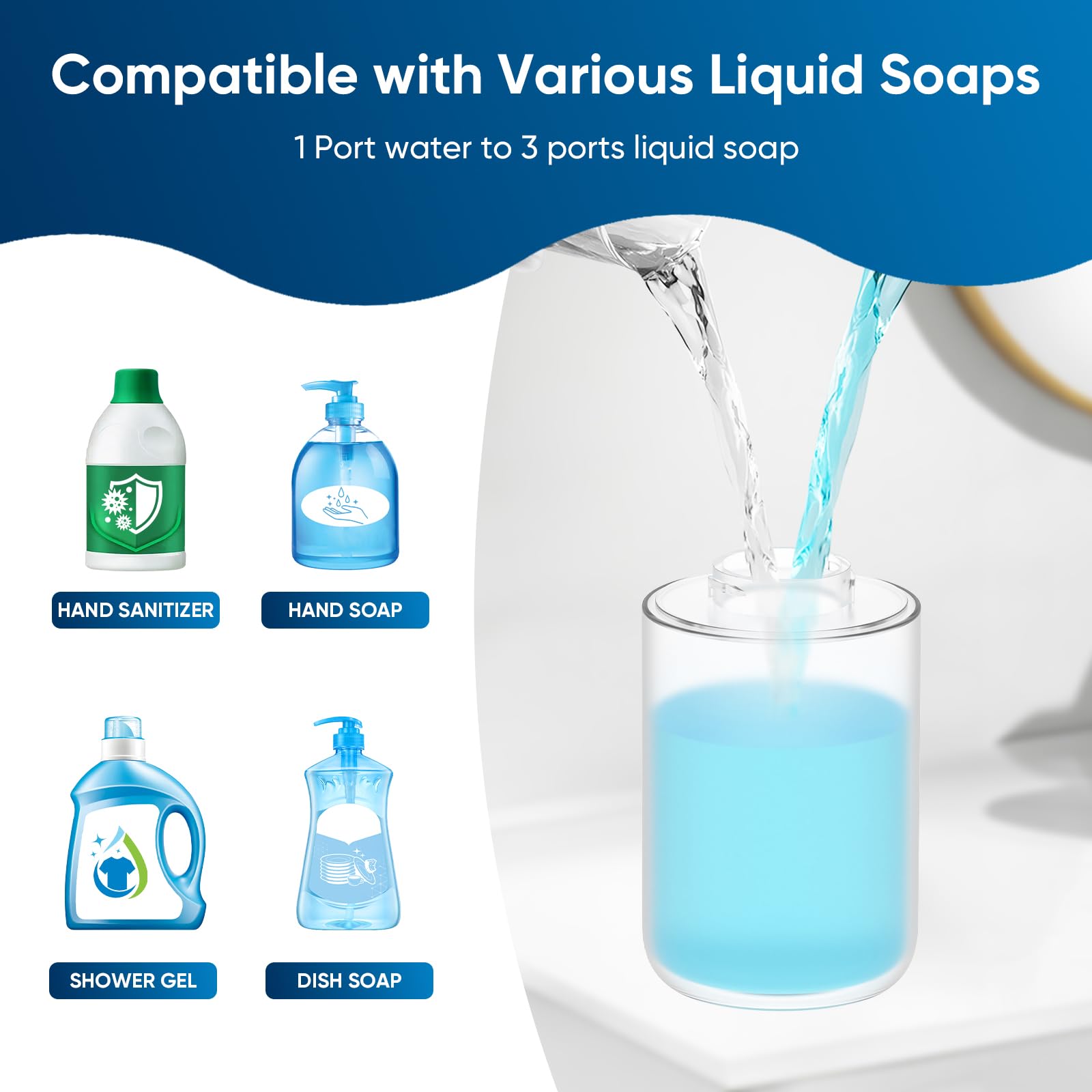 Temassız Otomatik Köpük Sabun  - Home Bathroom Wall Soap Dispenser incelemesi ve fiyatı