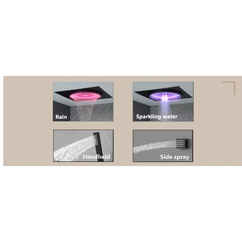 Akıllı LED Duş Seti Banyo Müzi - Home Bathroom Shower incelemesi ve fiyatı