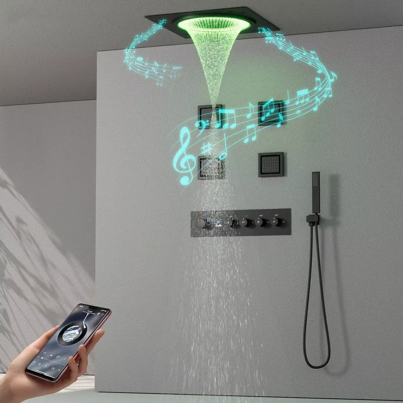 Akıllı LED Duş Seti Banyo Müzi - Home Bathroom Shower incelemesi ve fiyatı
