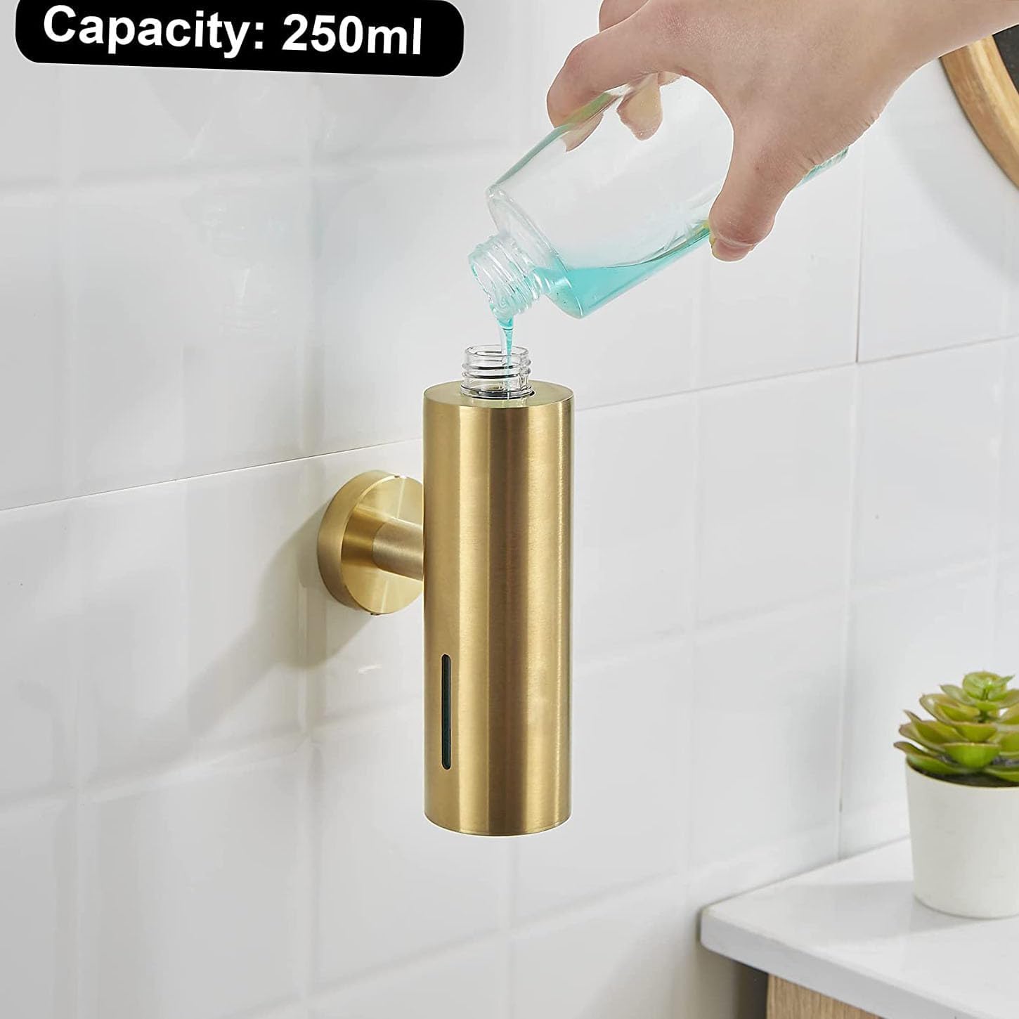 Tekli 250ML Sabunluk Banyo Duv - Home Bathroom Wall Soap Dispenser incelemesi ve fiyatı