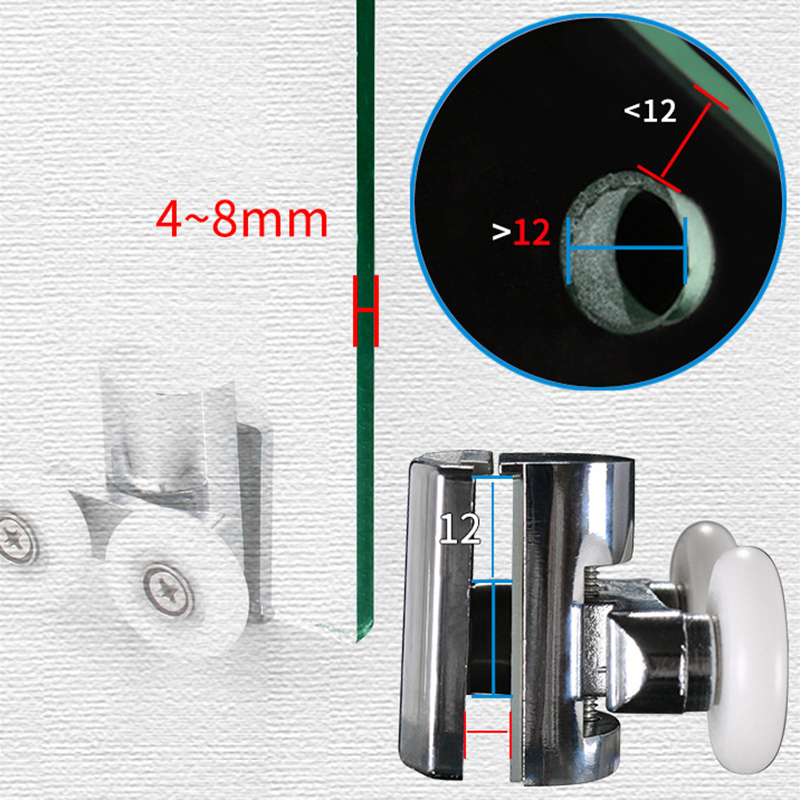 Runners Wheel Duş Kapısı Donan - Home Bathroom Hardware incelemesi ve fiyatı