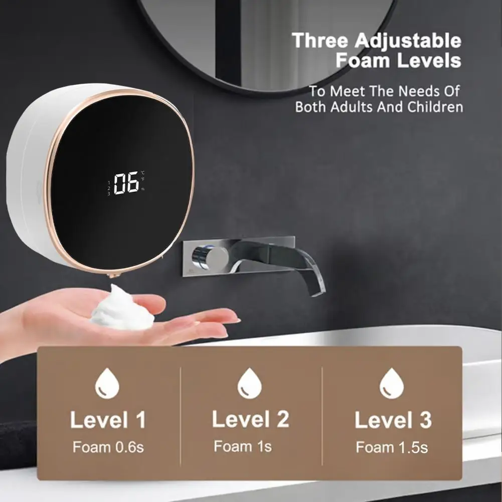 Dokunmatik Düğmeli Elektrikli  - Home Bathroom Wall Soap Dispenser incelemesi ve fiyatı