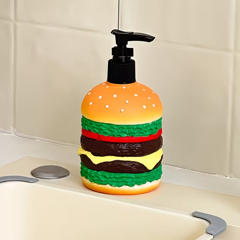 Sevimli hamburger şekilli basm - Home Center Bathroom Accessories incelemesi ve fiyatı