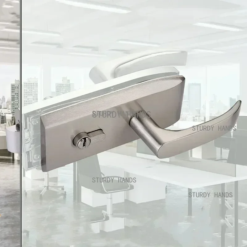 Ofis cam kapi kilidi banyo pas - Home Bathroom Hardware incelemesi ve fiyatı