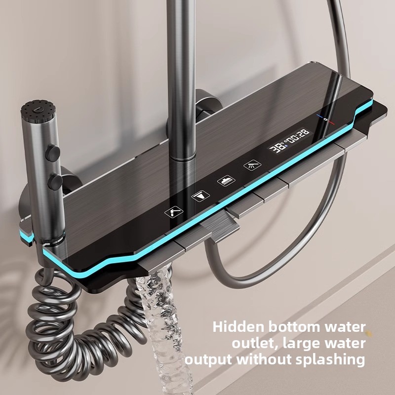Dijital Duş Başlığı Seti Basın - Home Bathroom Shower incelemesi ve fiyatı