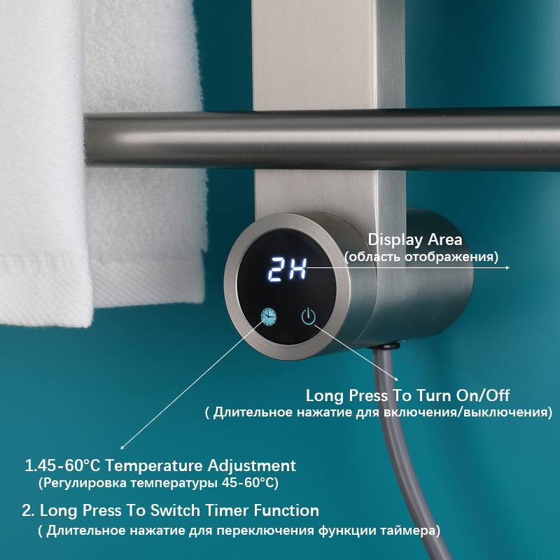 Banyo Ekipmanları Fırçalanmış  - Towel Warmer Electric incelemesi ve fiyatı