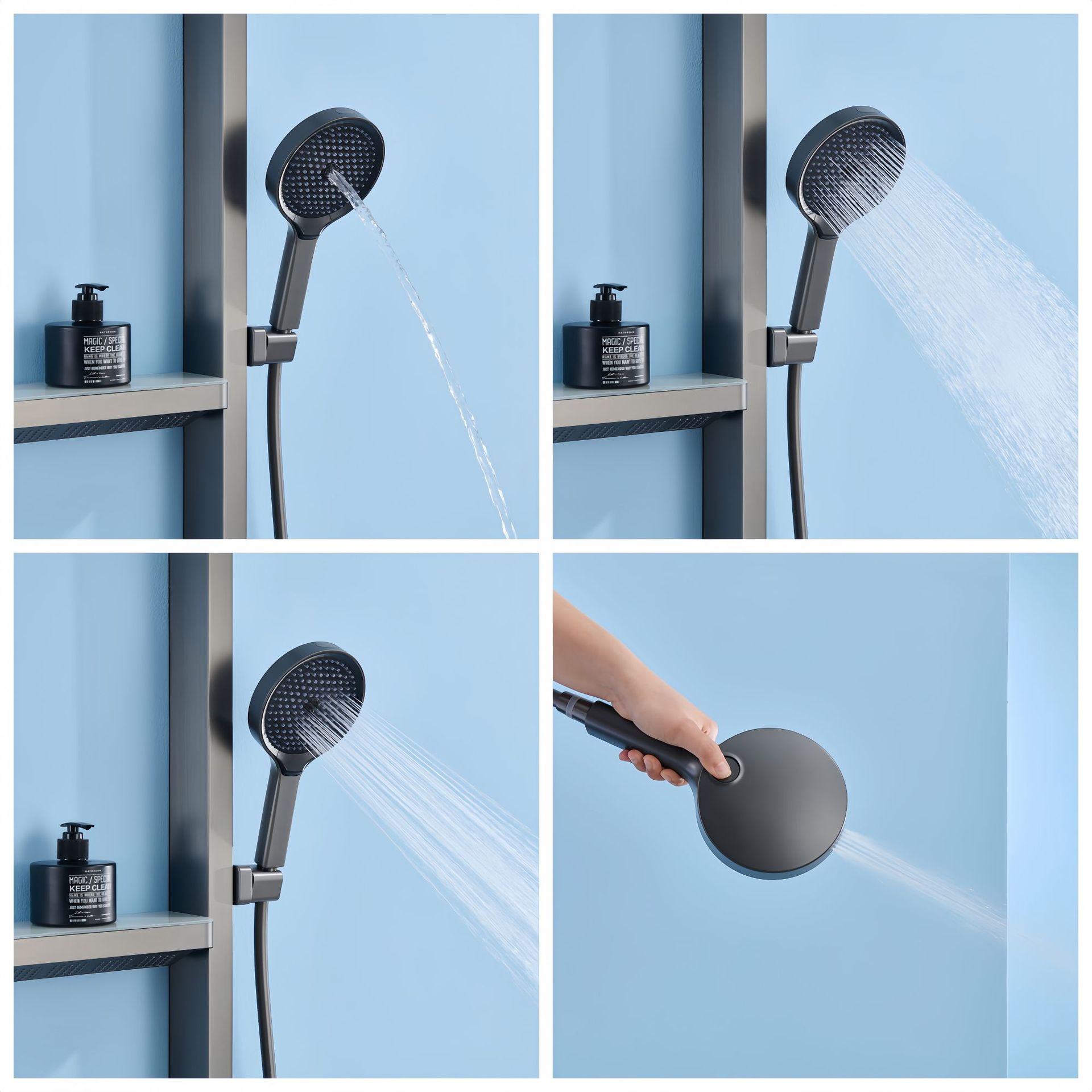 Yağmur Duş Seti, LED Dijital E - Home Bathroom Shower incelemesi ve fiyatı