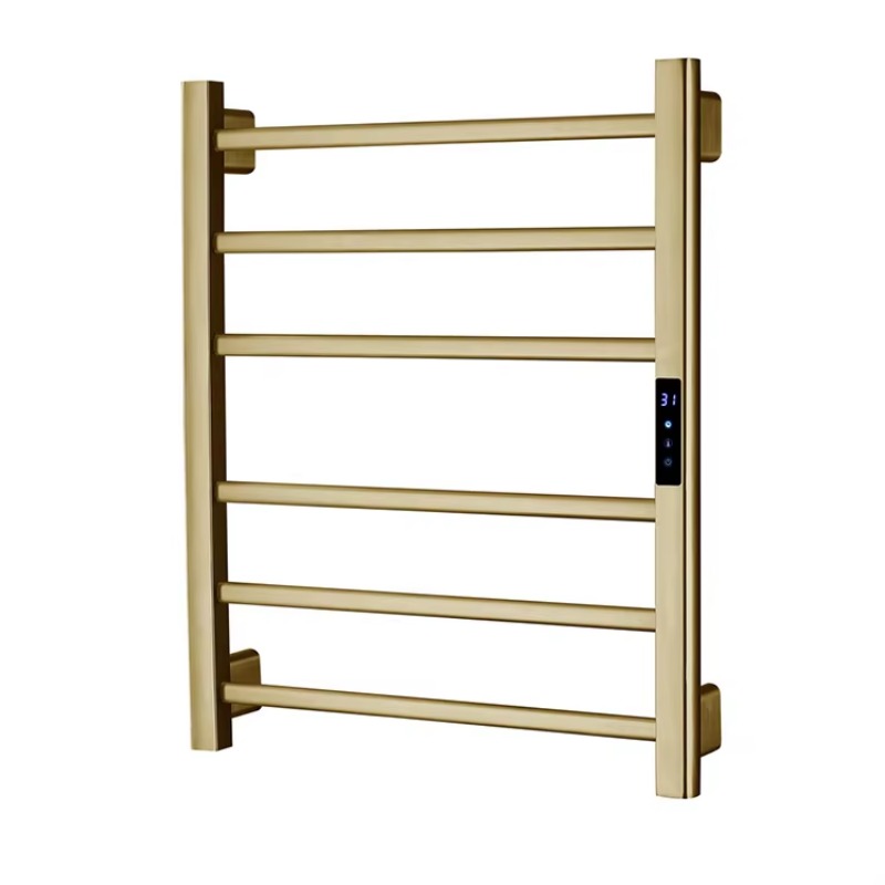 Siyah Gri Altın Fırçalanmış Ba - Towel Warmer Electric incelemesi ve fiyatı