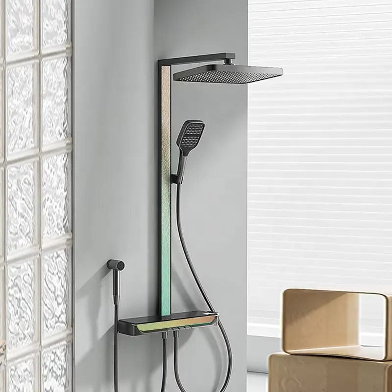 Pirinç Dijital Şelale Duş Seti - Home Bathroom Shower incelemesi ve fiyatı