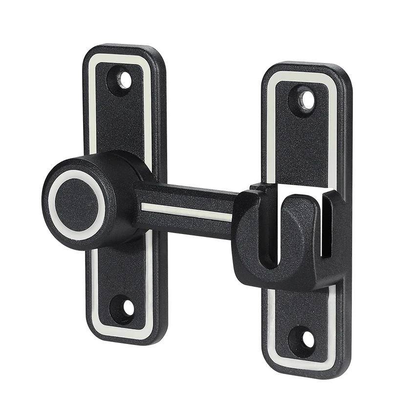 Siyah aydınlık ahır kapı kilit - Home Bathroom Hardware incelemesi ve fiyatı