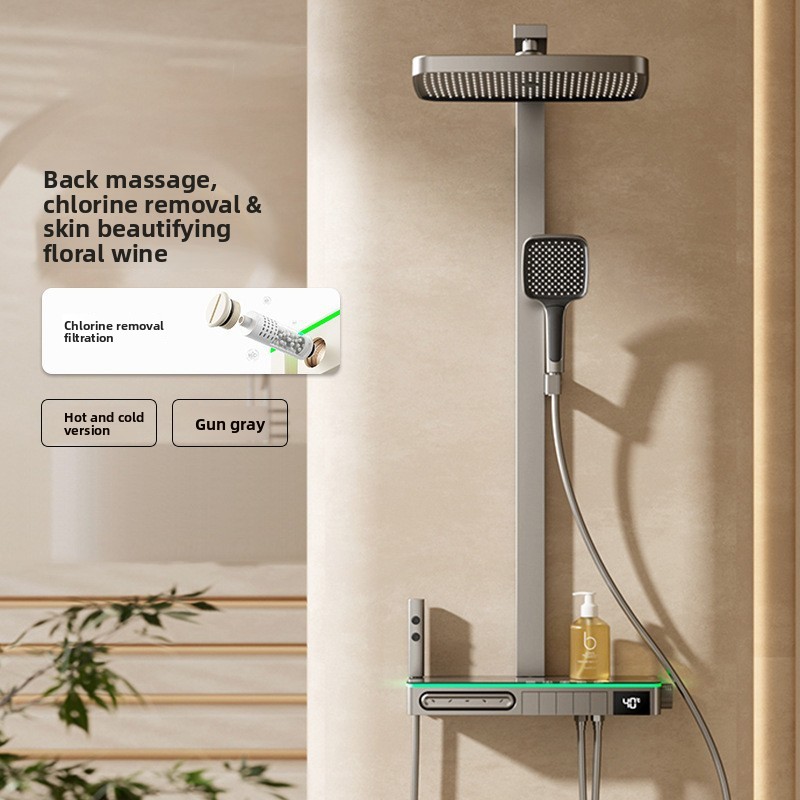Akıllı Dijital Ekranlı Deklori - Home Bathroom Shower incelemesi ve fiyatı