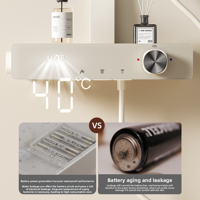 Akıllı Dijital Ekranlı Deklori - Home Bathroom Shower incelemesi ve fiyatı