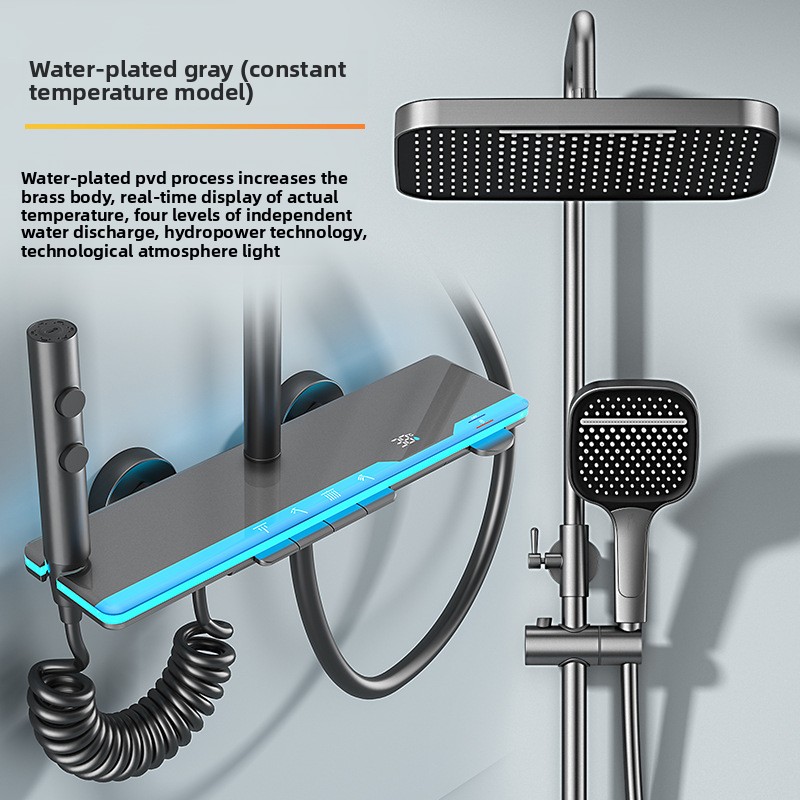 Akıllı Dijital Ekranlı Termost - Home Bathroom Shower incelemesi ve fiyatı