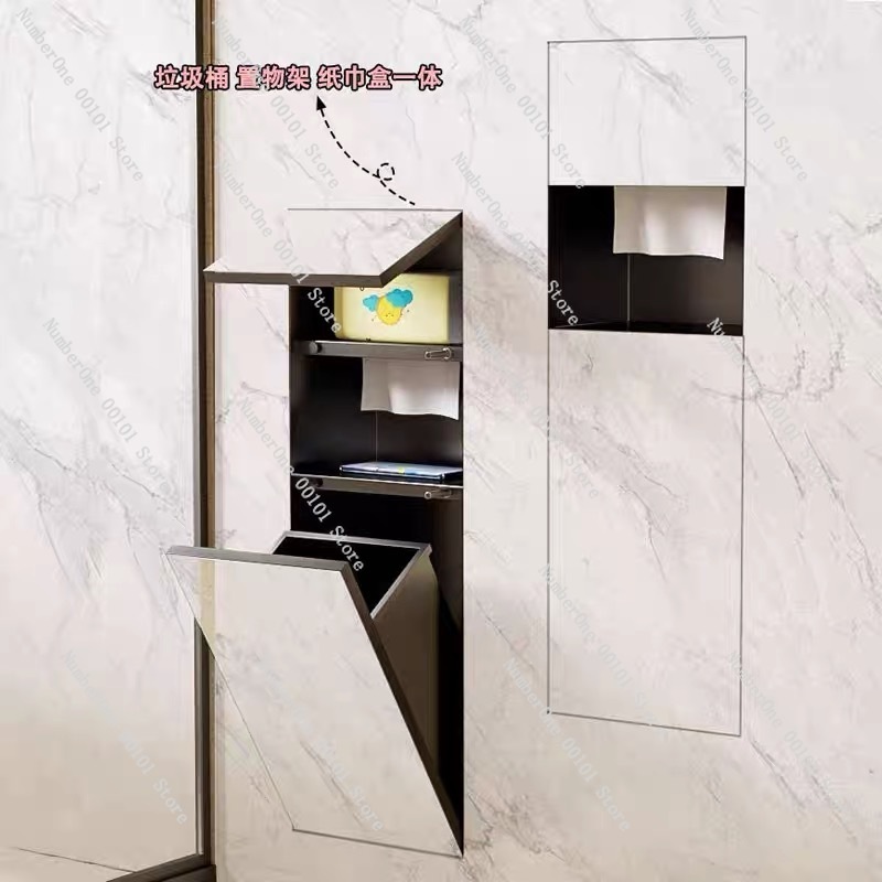 304 Paslanmaz Çelik Gömme Duva - Toilet Paper Holder incelemesi ve fiyatı