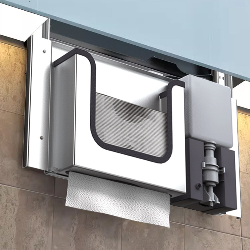 Paslanmaz Çelik Gizli Kağıt Ha - Home Bathroom Wall Soap Dispenser incelemesi ve fiyatı